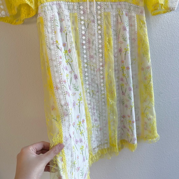 ❌SOLD❌For Love & Lemons Limoncella dress - Picture 4 of 12